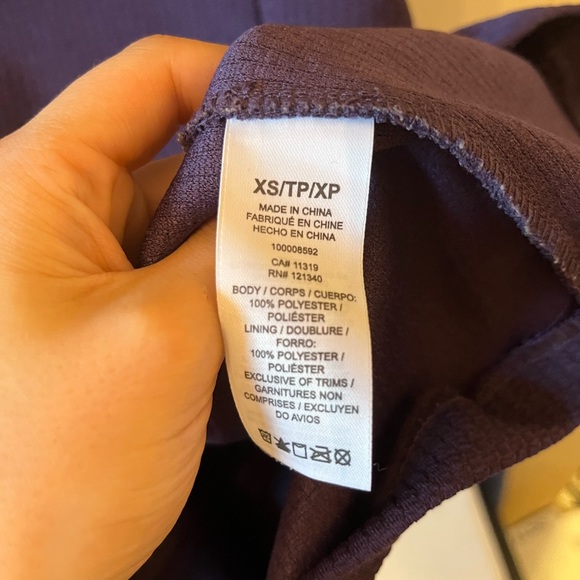 Dark Purple Dynamite Bodycon V-Neck Dress - Picture 4 of 4